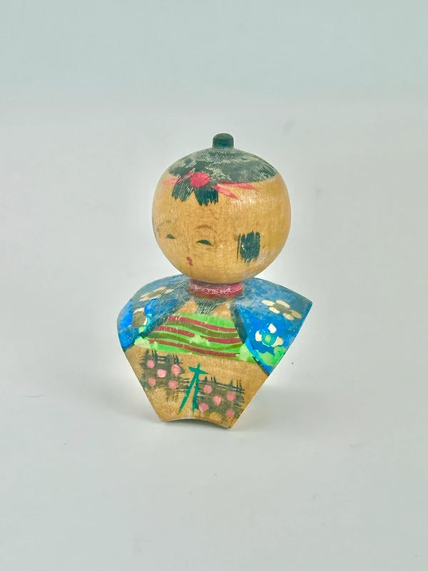 K05023 - Vintage mini omiyage kokeshi