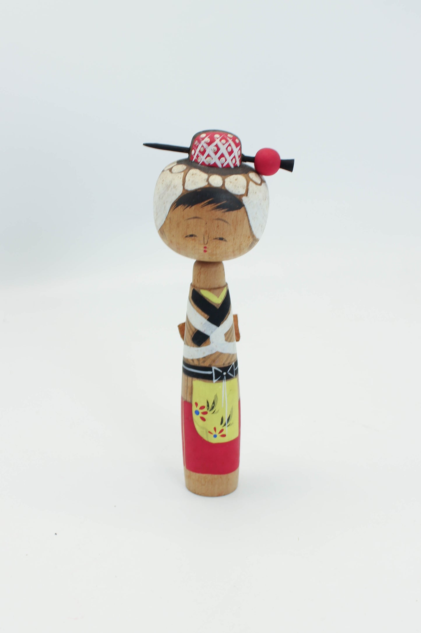 K15166 - Sosaku Kokeshi by Sasayama Masue 笹山益惠