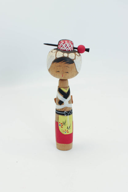K15166 - Sosaku Kokeshi by Sasayama Masue 笹山益惠