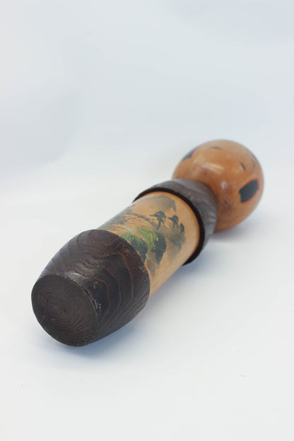 K30070 - Sosaku Kokeshi by Usaburō Okamoto 岡本卯三郎