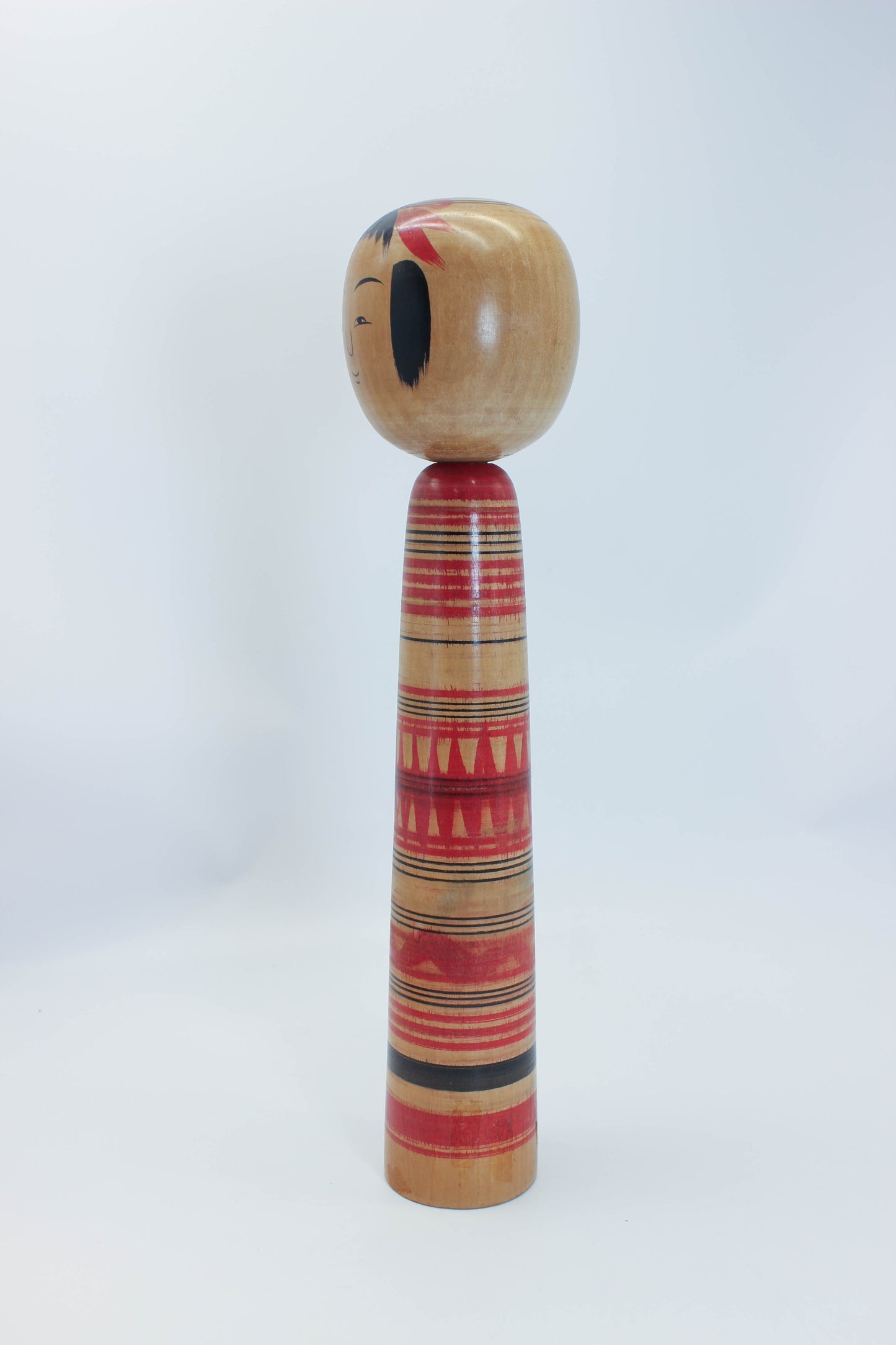 K35014 - Tsuchiyu Kokeshi by Kazuo Watanabe 渡邊和夫