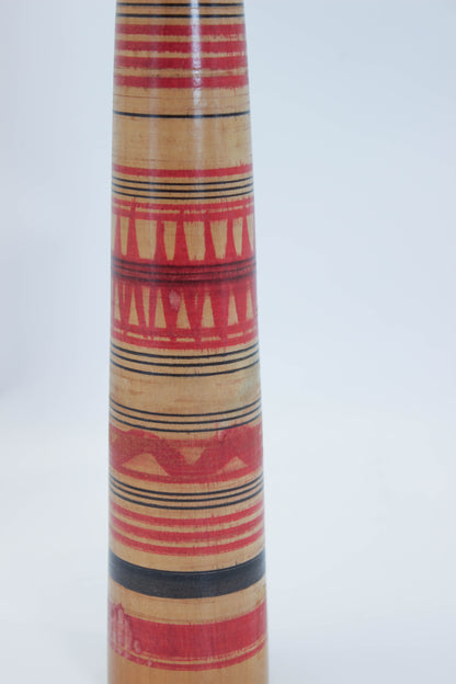 K35014 - Tsuchiyu Kokeshi by Kazuo Watanabe 渡邊和夫