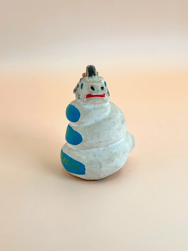 CB031 - Vintage dorei clay bell zodiac Dragon