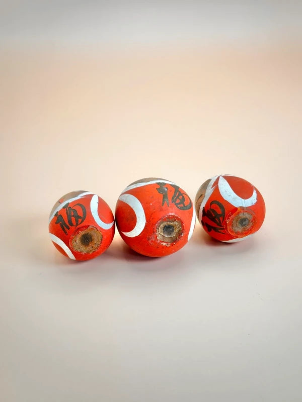 K05036 - Ensemble de poupées Yamanaka Daruma en bois
