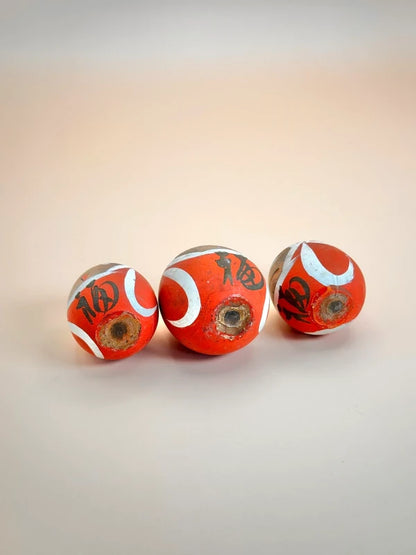 K05036 - Ensemble de poupées Yamanaka Daruma en bois