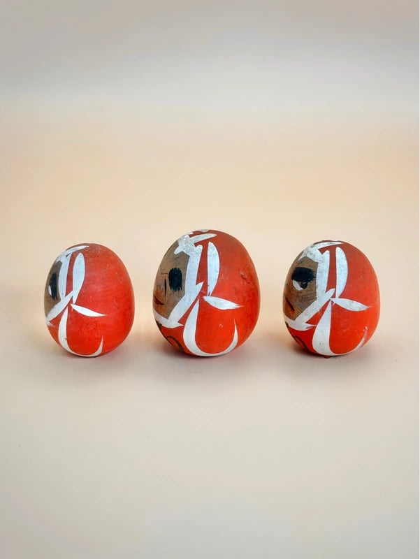 K05036 - Ensemble de poupées Yamanaka Daruma en bois