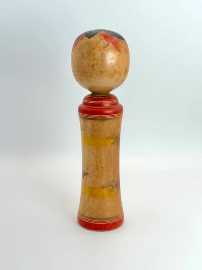 K18004 - Traditional Naruko kokeshi by Yusa Fukuju 遊佐福壽