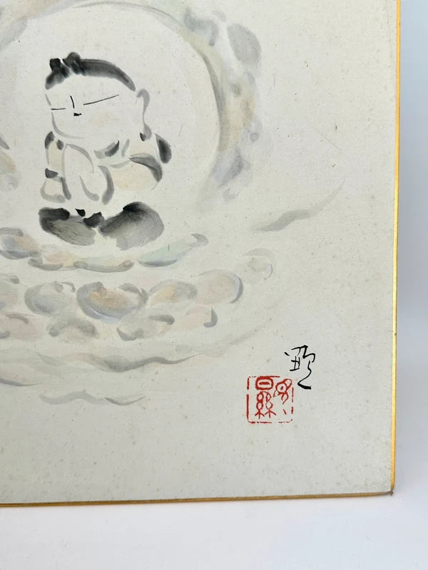 SHP75 - Vintage orignal shikishi artwork card