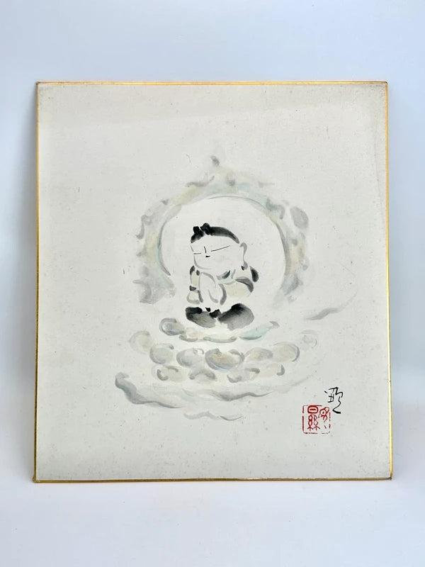 SHP75 - Vintage orignal shikishi artwork card