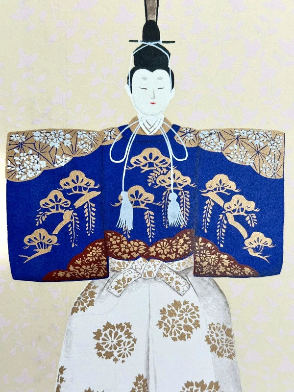 SHP74 - Hina Dolls for Peach Festival Shikishi 吉岡浩太郎