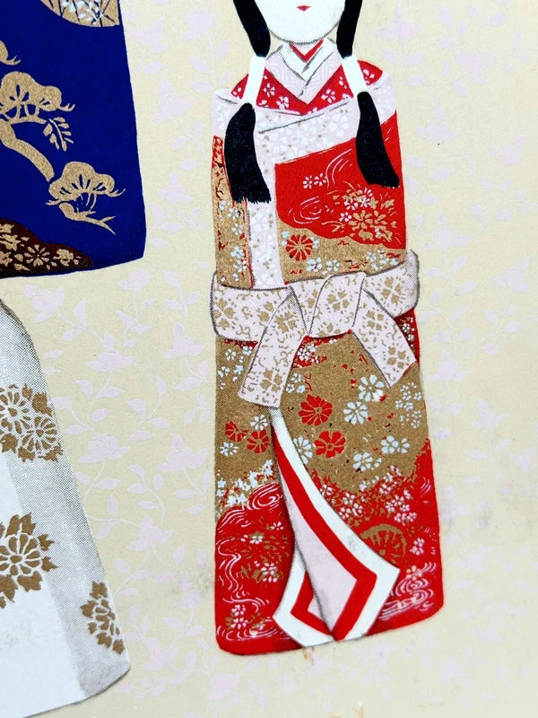 SHP74 - Hina Dolls for Peach Festival Shikishi 吉岡浩太郎