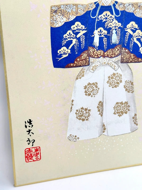 SHP74 - Hina Dolls for Peach Festival Shikishi 吉岡浩太郎