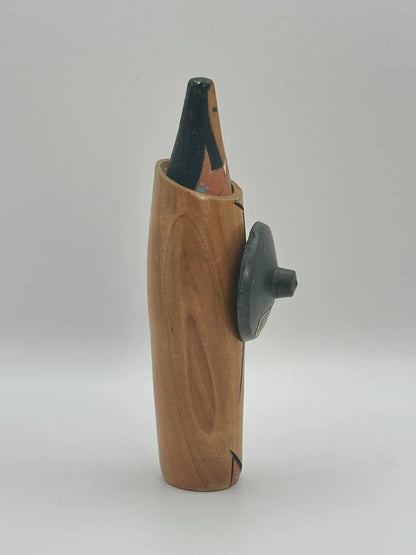 K10009 - Sosaku Kokeshi “Traveling Incognito” by Kon, Akira (Seiju)