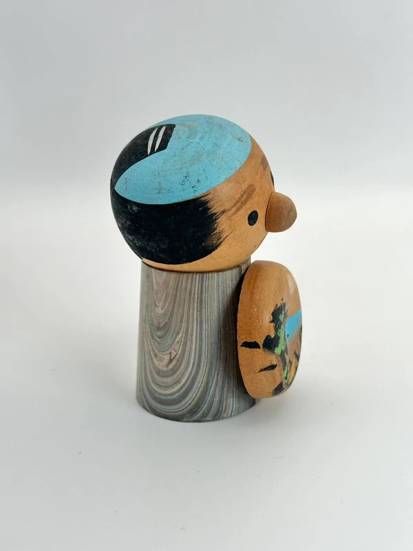 K10122 - Vintage omiyage kokeshi Waka no Yu 若の湯