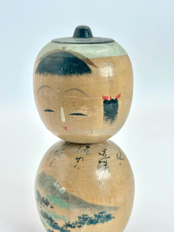 K10121 - Poupée kokeshi Onsen omiyage vintage