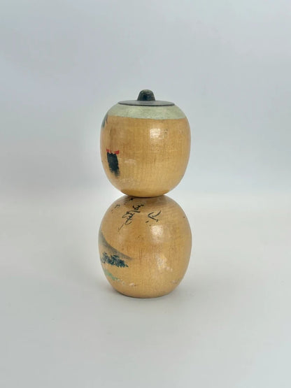 K10121 - Poupée kokeshi Onsen omiyage vintage
