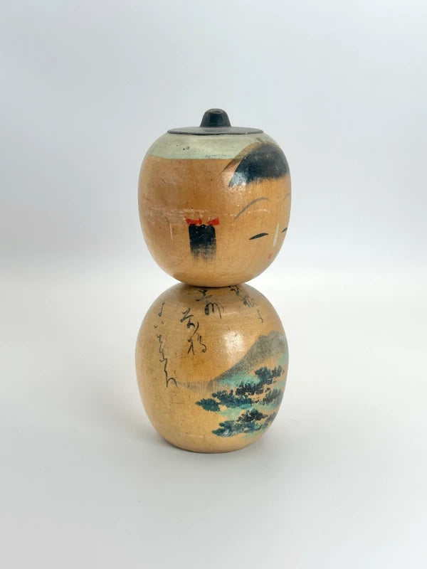 K10121 - Poupée kokeshi Onsen omiyage vintage