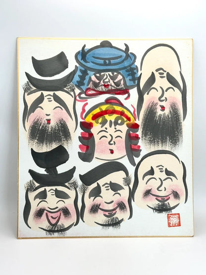 SHP68 - Shikishi The Seven Lucky Gods 七福神