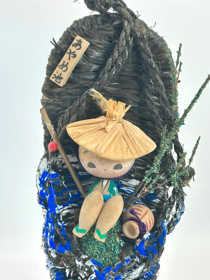 K20082 - Kokeshi omiyage vintage Ayameike あやめ池