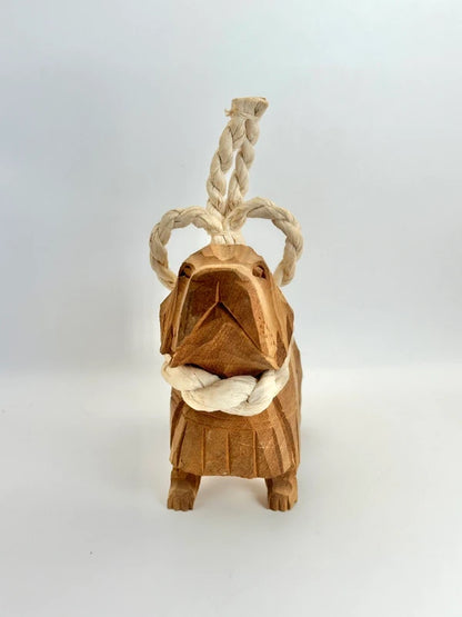 FT112 - Tosa Inu wooden folk toy 土佐犬