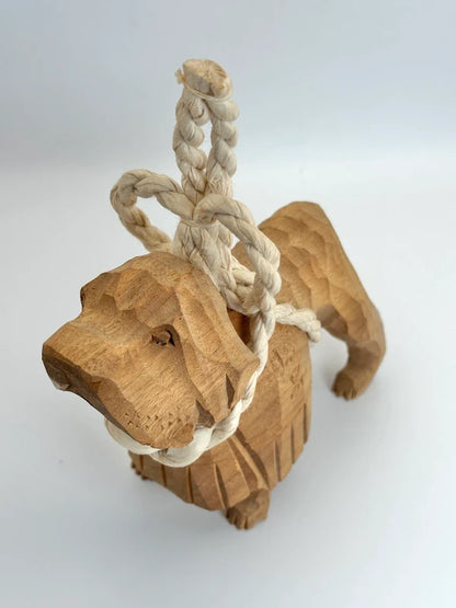 FT112 - Tosa Inu wooden folk toy 土佐犬