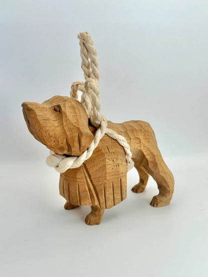 FT112 - Tosa Inu wooden folk toy 土佐犬