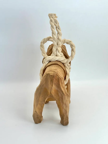 FT112 - Tosa Inu wooden folk toy 土佐犬