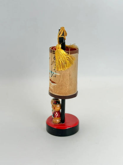 K10100 - Vintage omiayge kokeshi Lantern folktoy