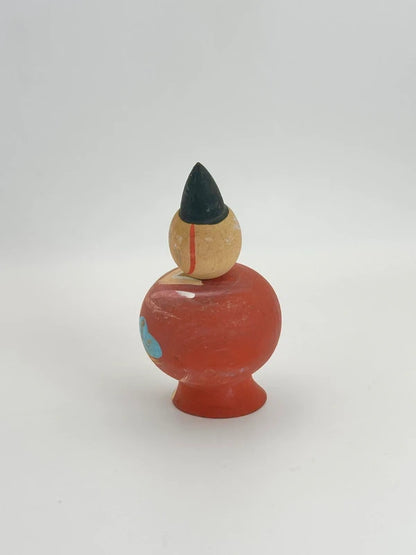 K10094 - Vintage Heian-style kokeshi doll