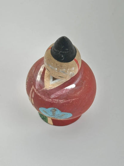 K10094 - Vintage Heian-style kokeshi doll
