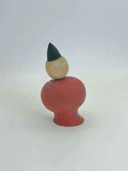 K10094 - Vintage Heian-style kokeshi doll
