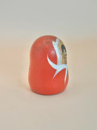 K05027 - Daruma fabriqué à la main ︱Oki Ichinomiya Mizuwakasu Jinja 隠岐一宮
