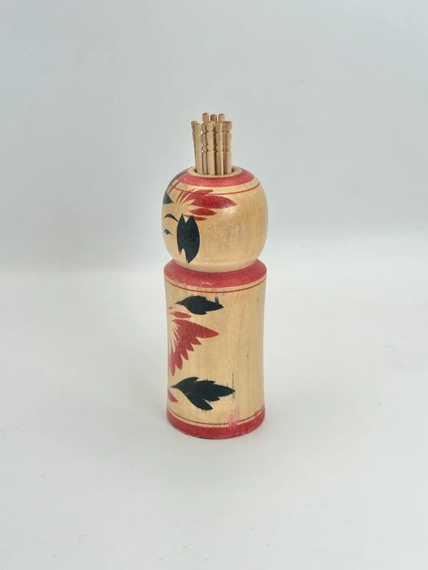 K10077 - Naruko Kokeshi Toothpick Holder