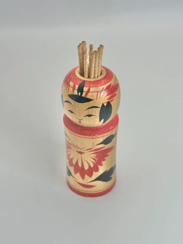 K10077 - Naruko Kokeshi Toothpick Holder