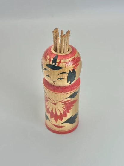 K10077 - Naruko Kokeshi Toothpick Holder