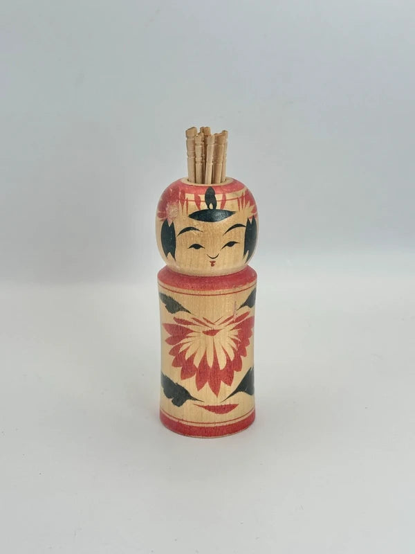 K10077 - Naruko Kokeshi Toothpick Holder