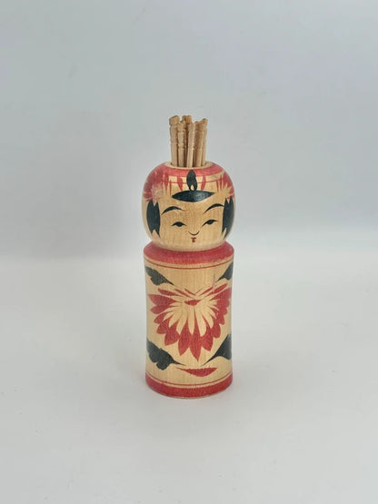 K10077 - Naruko Kokeshi Toothpick Holder
