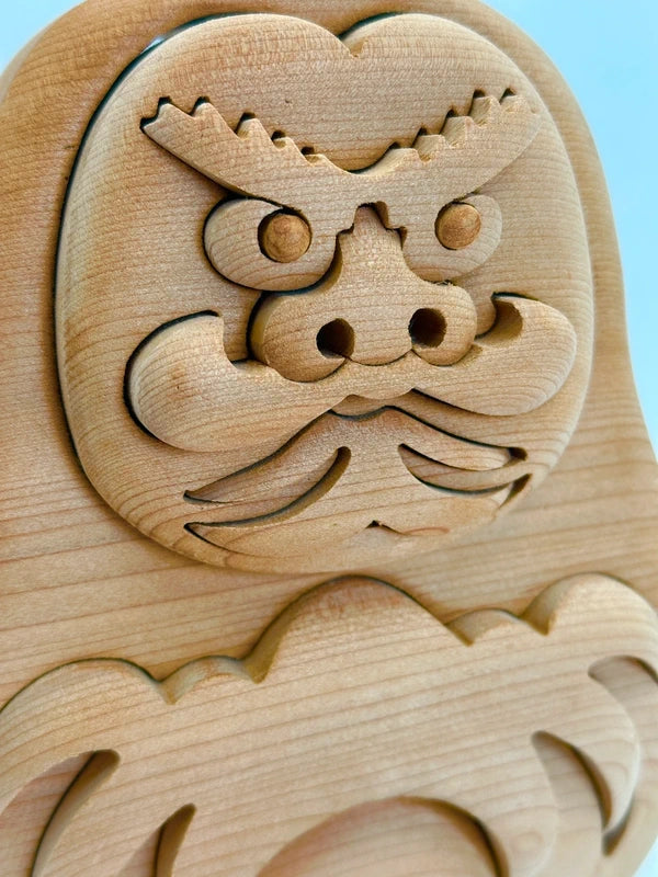 FT65 - Vintage Japanese folktoy Daruma