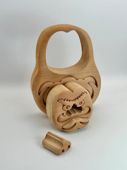 FT65 - Vintage Japanese folktoy Daruma