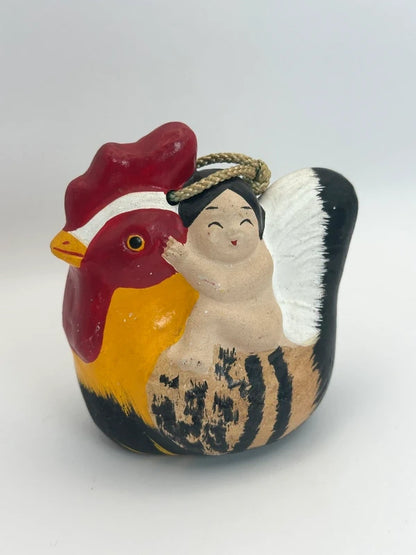 CB010 - Japanese Clay bell ornament Dorei