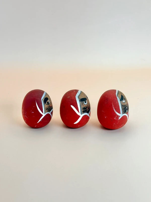 K05031 - Ensemble de poupées Yamanaka Daruma en bois