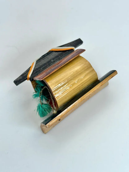FT138 - Nikko omiyage folk craft kokeshi Kago 日光