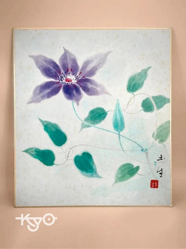 SHP81 - Vintage Original Shikishi artwork card