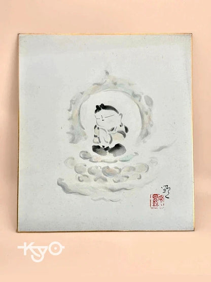 SHP75 - Vintage orignal shikishi artwork card