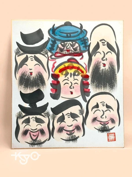 SHP68 - Shikishi The Seven Lucky Gods 七福神