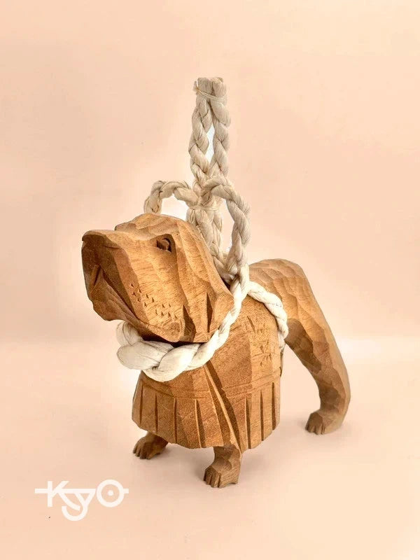 FT112 - Tosa Inu wooden folk toy 土佐犬