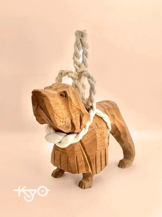 FT112 - Tosa Inu wooden folk toy 土佐犬