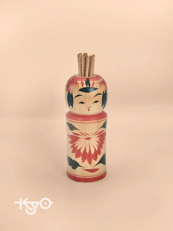 K10077 - Naruko Kokeshi Toothpick Holder