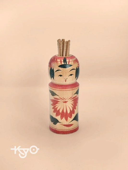 K10077 - Naruko Kokeshi Toothpick Holder