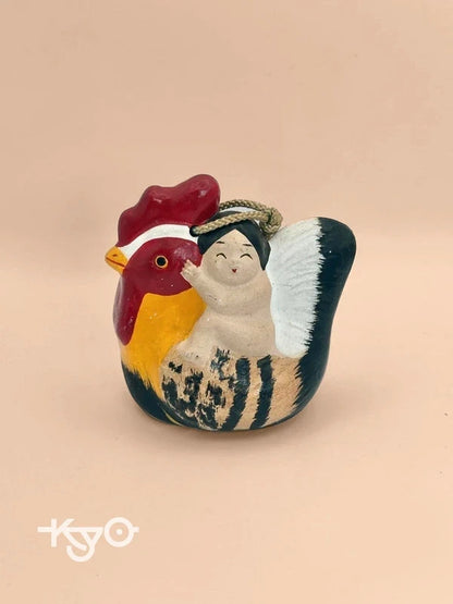 CB010 - Japanese Clay bell ornament Dorei